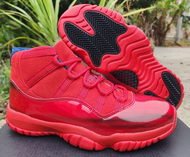 Air Jordan 11 Retro All Red [Cheap Jordans Shoes 11 55]